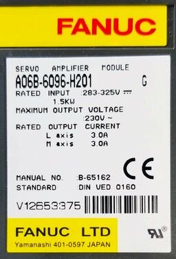 FANUC A06B-6096-H201 | In Stock Ships Overnight